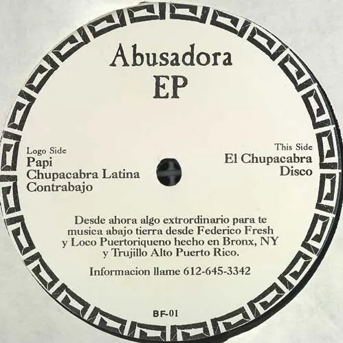 Cover art: Federico Fresh y Loco Puertoriqueno – Abusadora EP