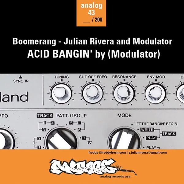 Cover art: Freddy Fresh & Julian Rivera – Acid Bangin'