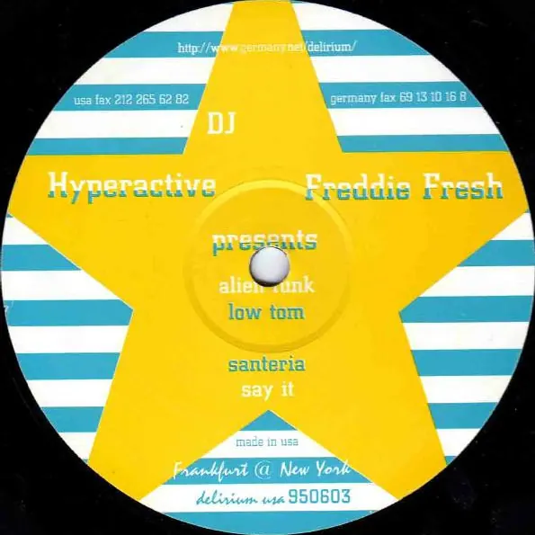 Cover art: DJ Hyperactive / Freddie Fresh – Alien Funk