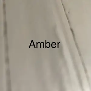 Cover art: Amber