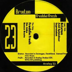 Cover art: Freddie Fresh / Brixton – Analog 23