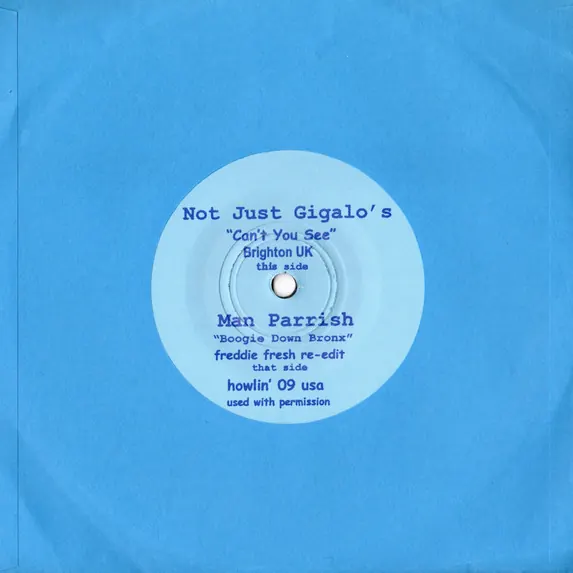 Cover art: Not Just Gigalos' / Man Parrish – Can't You See / Boogie Down Bronx