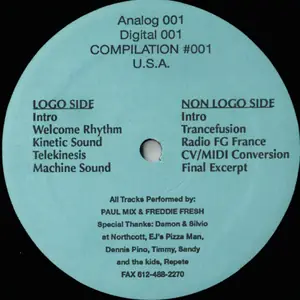 Cover art: Paul Mix & Freddie Fresh – Compilation #001