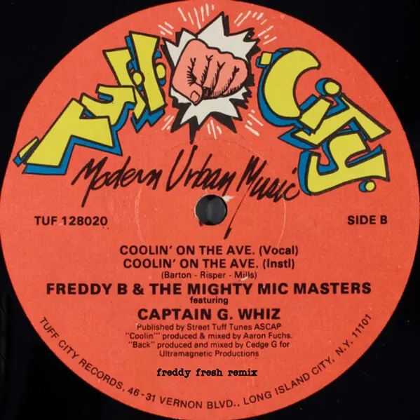 Cover art: Freddy B & The Mighty Mic Masters – Coolin' On The Ave. (Remix)