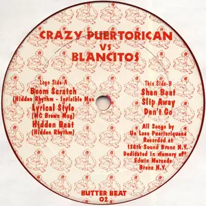 Cover art: Various – Crazy Puertorican Vs. Blancitos