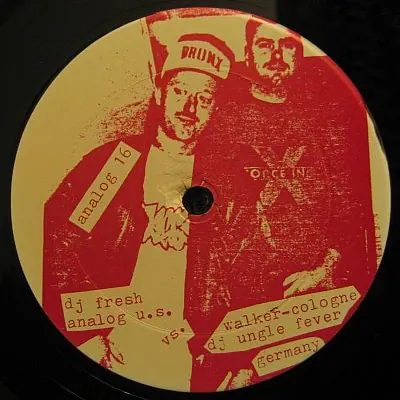 Cover art: Freddie Fresh vs. Dr. Walker – DJ Fresh Analog U.S. Vs. Walker Cologne DJ.Ungle Fever Germany