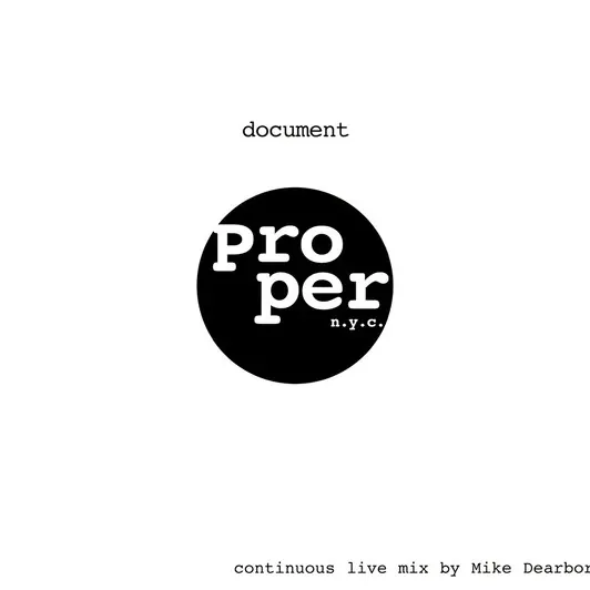Cover art: Mike Dearborn – Document