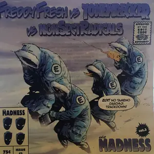 Cover art: Freddy Fresh vs Tonewrecker vs Nonsectradicals – Edit Madness Cut.3