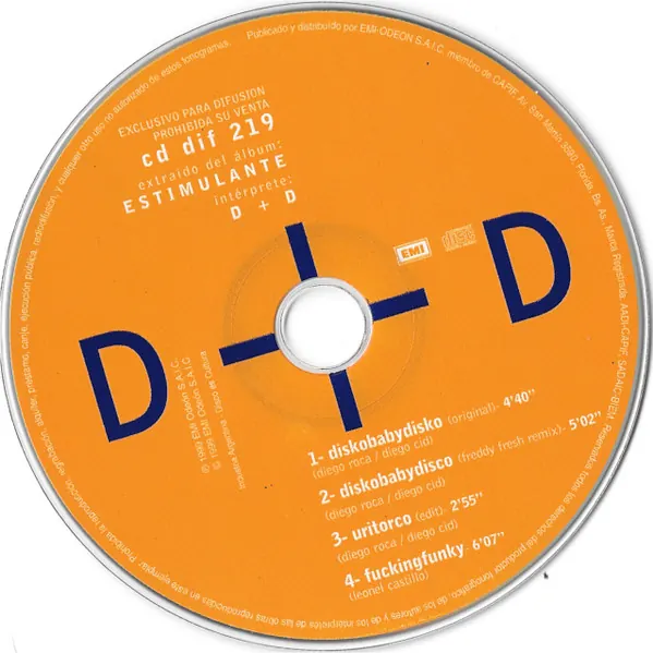 Cover art: D + D – Estimulante