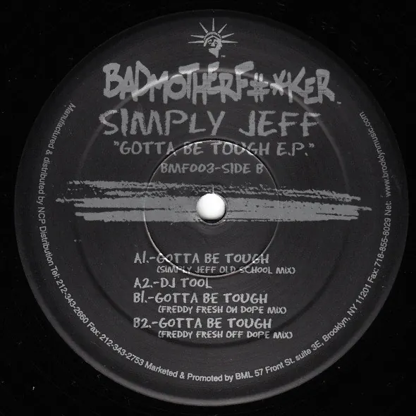Cover art: Simply Jeff – Gotta Be Tough E.P.