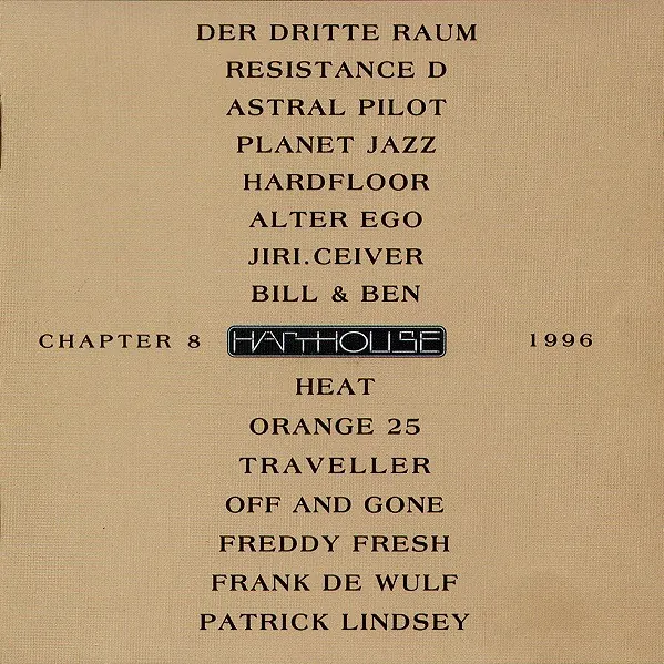 Cover art: Various – Harthouse - Chapter 8 - 1996
