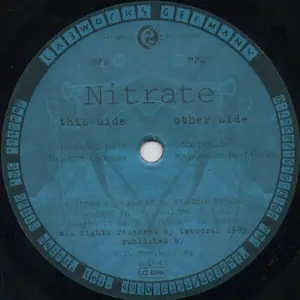 Cover art: Nitrate – Lobotemize