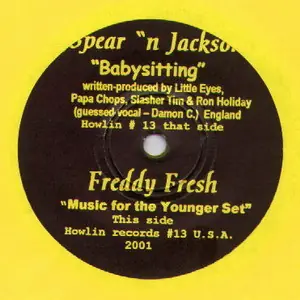 Cover art: Freddy Fresh / Spear 'N Jackson – Music For The Younger Set / Babysitting