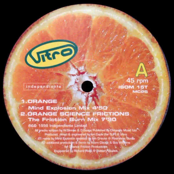 Cover art: Vitro – Orange