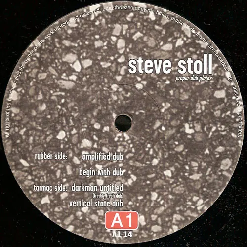 Cover art: Steve Stoll – Proper Dub Plates