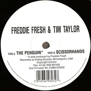 Cover art: Freddie Fresh & Tim Taylor – The Penguin / Scissorhands