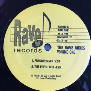 Cover art: D.J. Freddie Fresh – The Rave Mixes Volume One 1992