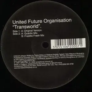 Cover art: United Future Organisation – Transworld