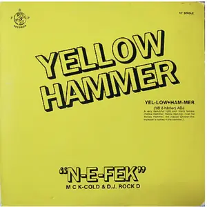 Cover art: Invisible Man –  Yellow Hammer (Re​-​Tweak)